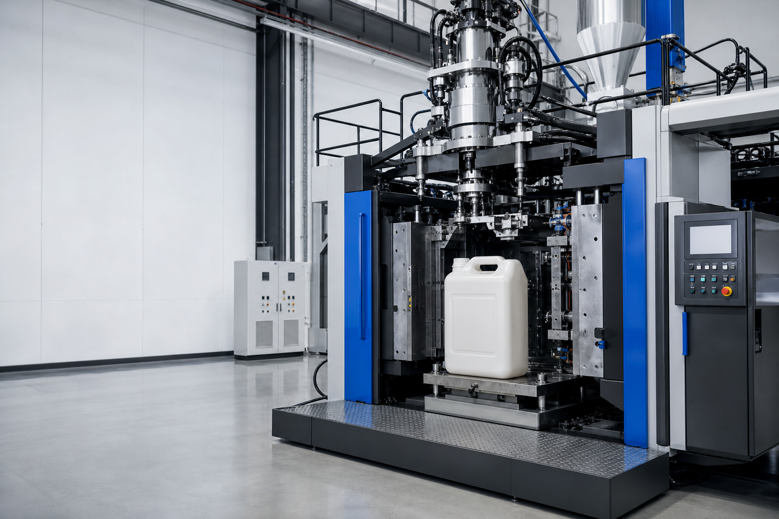 সর্বশেষ কোম্পানি ব্লগ সম্পর্কে How to Choose the Right Extrusion Blow Molding Machine for 20L–30L HDPE Jerry Cans