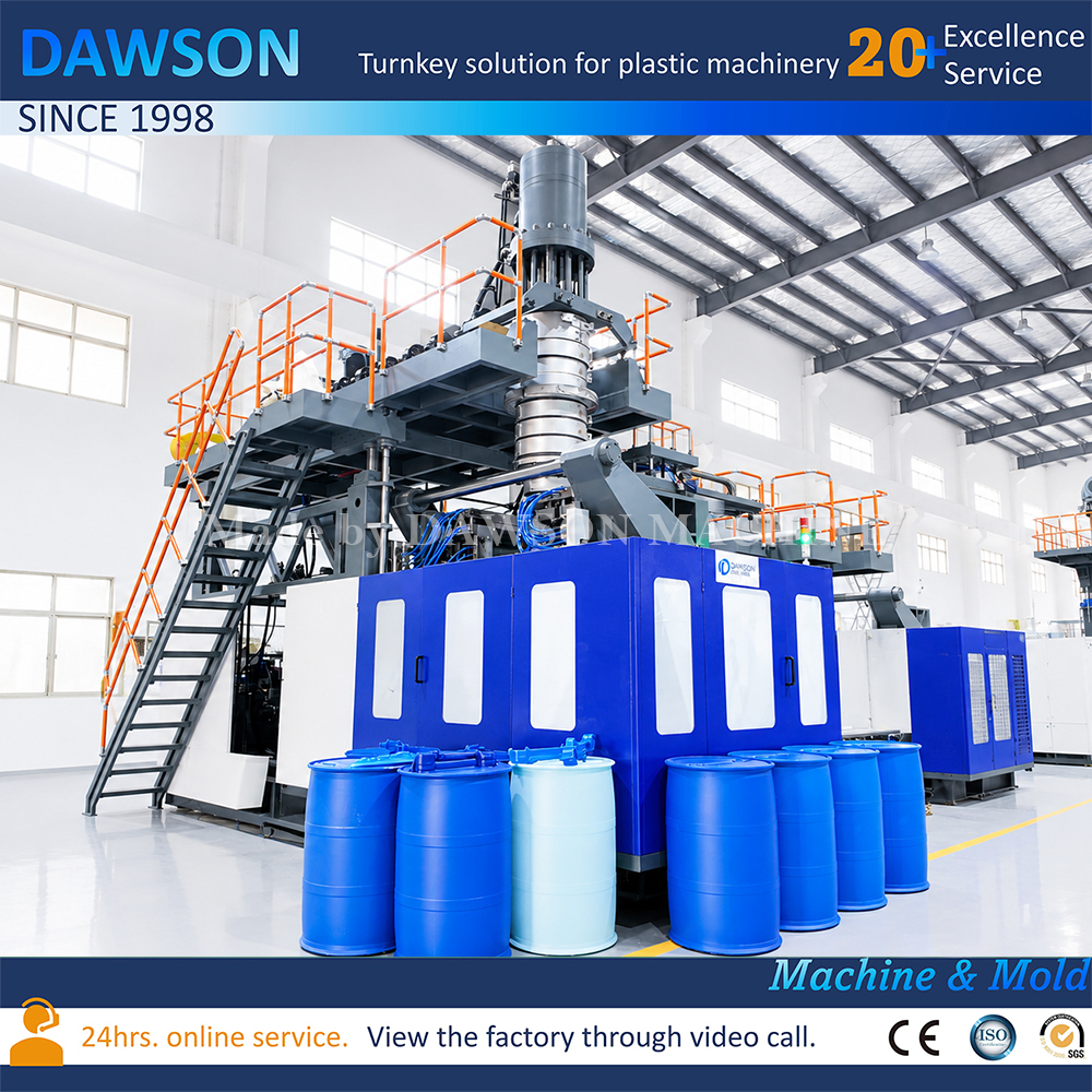 সর্বশেষ কোম্পানি ব্লগ সম্পর্কে How to Choose a Blow Molding Machine for Chemical Drums and Industrial Containers