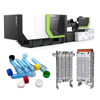 কেনা PET Preform প্লাস্টিক ইনজেকশন ছাঁচনির্মাণ মেশিন ওয়াইড মাউথ CE 300L online manufacture