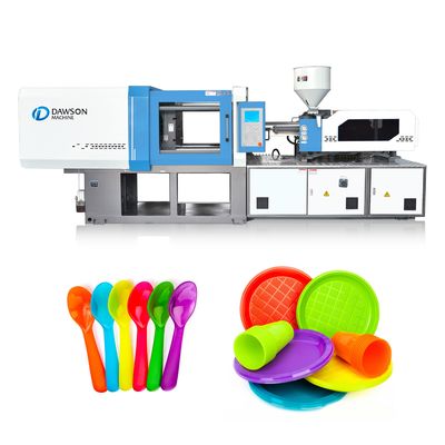 কেনা PE PP বোতল চামচ ইনজেকশন ছাঁচনির্মাণ মেশিন প্লাস্টিক পাতলা প্রাচীর পাত্র 300 L 70 KN online manufacture