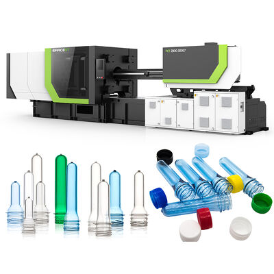 কেনা উচ্চ উৎপাদনশীলতার জন্য 543 গ্রাম/সেকেন্ড প্লাস্টিকাইজিং ক্ষমতা সহ অনুভূমিক পিইটি প্রিফর্ম ইনজেকশন মোল্ডিং মেশিন online manufacture