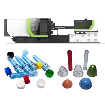 কেনা পিইটি প্রিফর্ম ইনজেকশন মোল্ডিং মেশিন 1 থেকে 180 rpm স্ক্রু গতি 200 টন ক্ল্যাম্পিং ফোর্স এবং শক্তি সঞ্চয় সার্ভো মোটর online manufacture