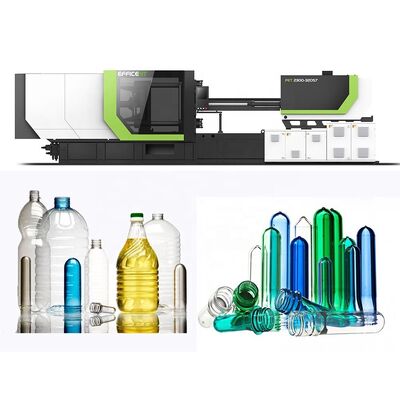 কেনা সার্ভো মোটর টাইপ পিইটি প্রিফর্ম ইনজেকশন ছাঁচনির্মাণ মেশিন 630x600 মিমি টাই বার দূরত্ব এবং 64-72 গহ্বর উচ্চ গতির উত্পাদন online manufacture