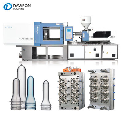 কেনা পিইটি প্রিফর্ম ইনজেকশন ছাঁচনির্মাণ মেশিন 160 এমপিএ ইনজেকশন চাপ উচ্চ উত্পাদনশীলতা এবং 13.8 টন মেশিন ওজন online manufacture