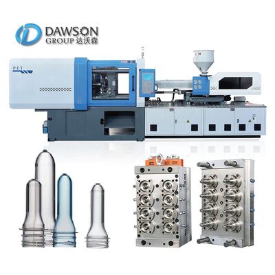 কেনা ১৬০ এমপিএ ইনজেকশন চাপ সহ উচ্চ উৎপাদনশীল হাইড্রোলিক পিইটি প্রিফর্ম ইনজেকশন ছাঁচনির্মাণ মেশিন online manufacture