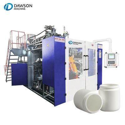 কেনা HDPE Food Grade Wide Mouth Jars and Containers Blow Molding Machines for Single Station 5-Head Blow Molder online manufacture