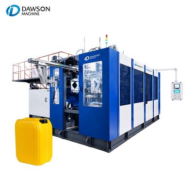 কেনা HDPE রাসায়নিক জেরি ক্যান উৎপাদনের জন্য DSB100II-30L স্বয়ংক্রিয় ডাবল স্টেশন সিঙ্গেল ডাই হেড এক্সট্রুশন ব্লো মোল্ডিং মেশিন online manufacture