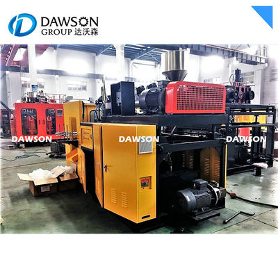 কেনা 4Ltr 3.5t একক স্টেশন ব্লো ছাঁচনির্মাণ মেশিন পিভিসি 2 ক্যাভিটি পিইটি ব্লোং মেশিন online manufacture