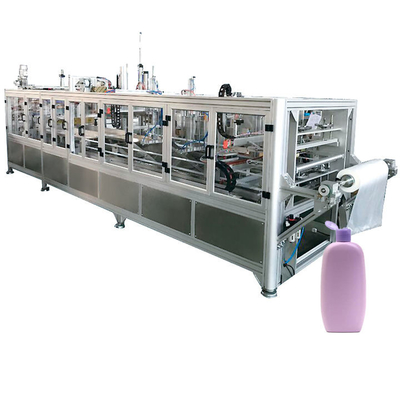 গুণ  HDPE Plastic Barrel Bagging Packing Machine Shampoo Bottle Full Automatic 380V কারখানা