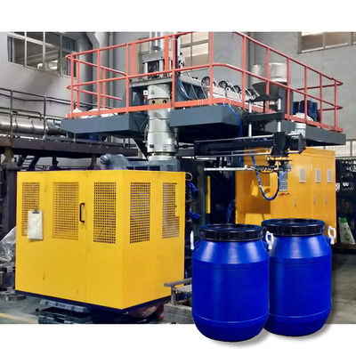 কেনা প্লাস্টিক এক্সট্রুশন স্বয়ংক্রিয় ব্লো ছাঁচনির্মাণ মেশিন 60L ওপেন টপ ড্রাম মেকিং online manufacture