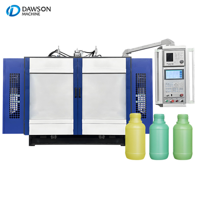 স্বয়ংক্রিয় 500ml 1L hdpe এক্সট্রুশন ব্লো মোল্ডিং মেশিন কীটনাশক বোতল উত্পাদন মূল্য