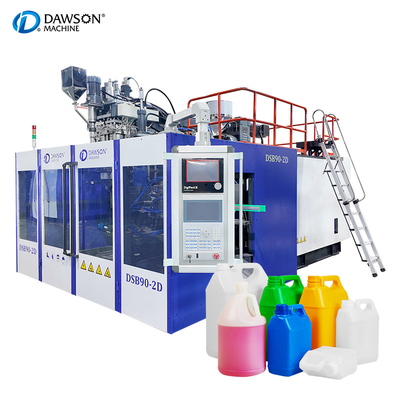 4L 5 গ্যালন HDPE জলের বোতল তৈরির মেশিন বোতল ব্যারেল এক্সট্রুশন ব্লো মোল্ডিং মেশিন এর দাম