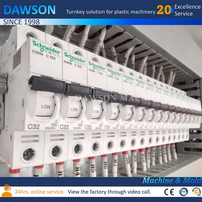 4L 5 গ্যালন HDPE জলের বোতল তৈরির মেশিন বোতল ব্যারেল এক্সট্রুশন ব্লো মোল্ডিং মেশিন এর দাম