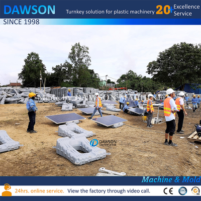 DSB100 HDPE ডক ফ্লোট এক্সট্রুশন ব্লো মোল্ডিং মেশিন মসৃণ উত্পাদন জন্য