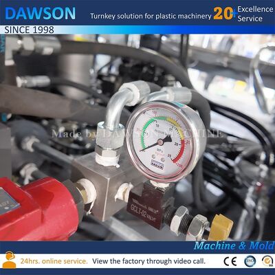 ২৭০ kN ক্ল্যাম্পিং ফোর্স সম্পূর্ণ স্বয়ংক্রিয় ইভা প্লাস্টিক ১০লিটার ১৫লিটার ২০লিটার ২৫লিটার ৩০লিটার HDPE জেরিক্যান ড্রাম এক্সট্রুশন ব্লো মোল্ডিং মেশিন