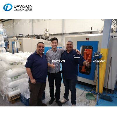 Water Consumption 80 LMIN Extrusion Blow Molding Machine Mold Platen Size 320 MM Ideal for 0-5L Oil Bottle Manufacturing