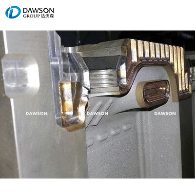 75 কেজি প্রতি ঘন্টা আউটপুট ব্লো মোল্ডিং মেশিন একক স্টেশন বা ডাবল স্টেশন 2L 5L এইচডিপিই তৈলাক্তকরণ বোতল উত্পাদন জন্য