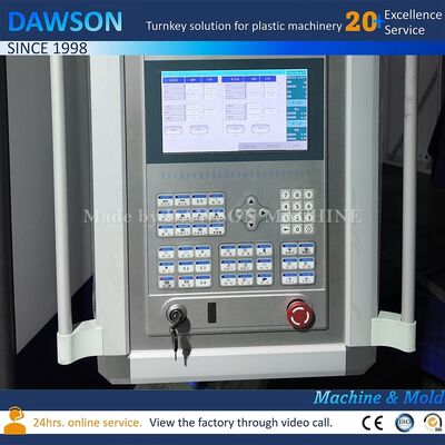 6.5T Wide-mouth HDPE Jar Extrusion Blow Molding Machine with 90mm Screw Diameter