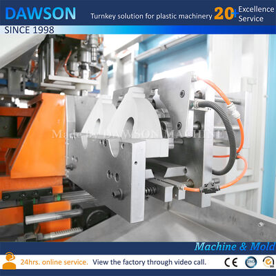 সম্পূর্ণ বৈদ্যুতিক ডাবল স্টেশন HDPE 3L 5L জেরি ক্যান এক্সট্রুশন ব্লো মোল্ডিং মেশিন