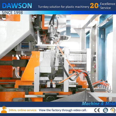 সম্পূর্ণ বৈদ্যুতিক ডাবল স্টেশন HDPE 3L 5L জেরি ক্যান এক্সট্রুশন ব্লো মোল্ডিং মেশিন