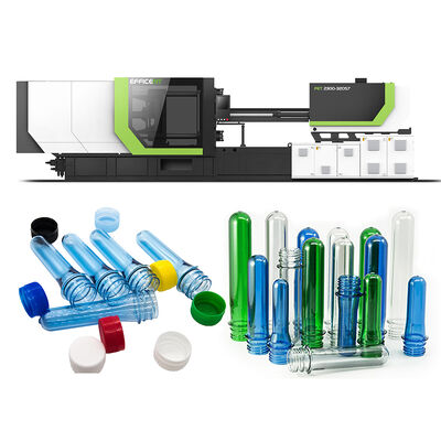 সার্ভো মোটর এবং 630x600 মিমি টাই বার সহ উচ্চ উত্পাদনশীলতা পিইটি প্রিফর্ম ইনজেকশন ছাঁচনির্মাণ মেশিন